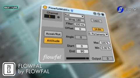 DEMO - Wavetable - Flowfal MaxforLive Motion Control Device for MaxforLive