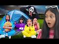 🔴CAMPAMENTO DEL TERROR EN EL PATIO DE MI CASA
