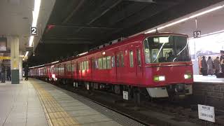 ［ブツ6‼️定期太田川回送‼️］名鉄3100系 3121f+3116f+名鉄3150系 3158f(回送太田川行き）金山駅  発車‼️