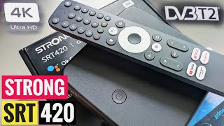 STRONG SRT420 💥 DVB-T2 &amp; AndroidTV Box 💥