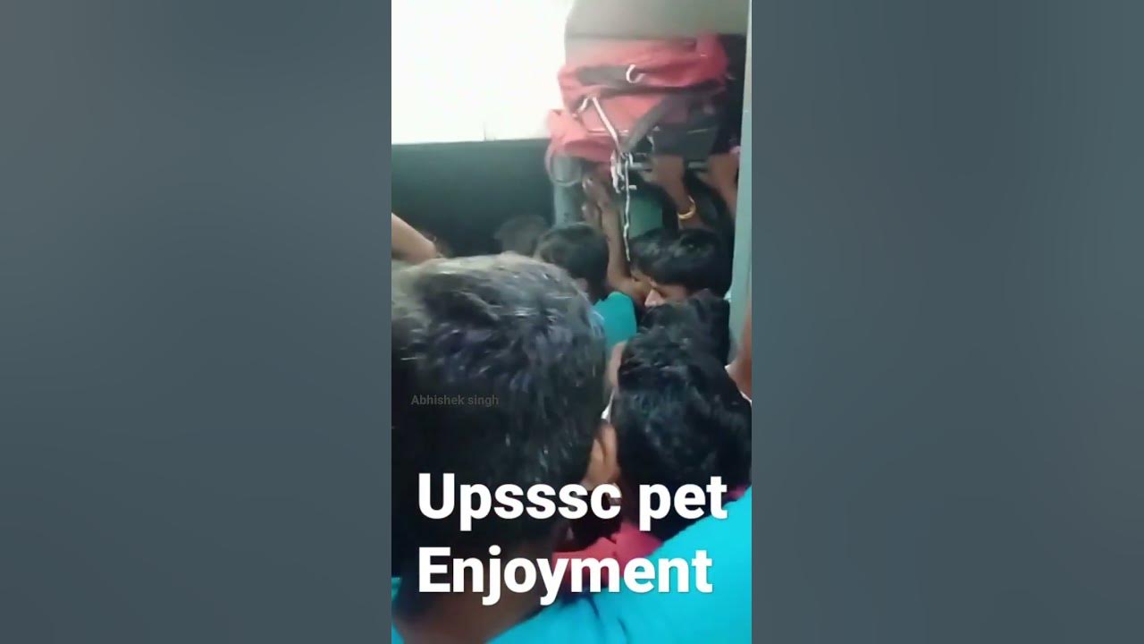 Upsssc Pet Boy are enjoying crowd & singing chhath song ..... #upssscpet #crowd #upgovernment