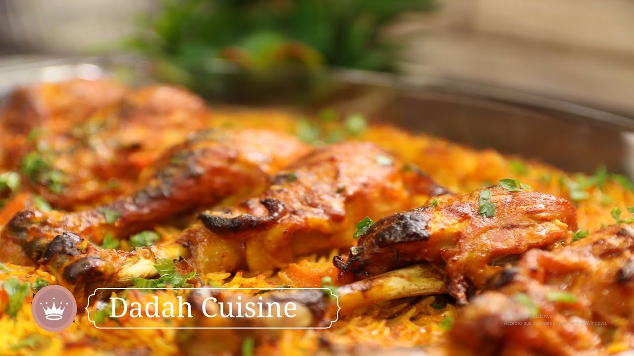 روز بالجاج و الزيتون مجمر في الفرن 😋مشرب و على حبة،بنتو بنة👍بطريقة سهلة و بسيطة و سريعة