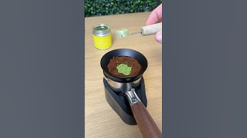 What happens when you add matcha to an espresso shot?