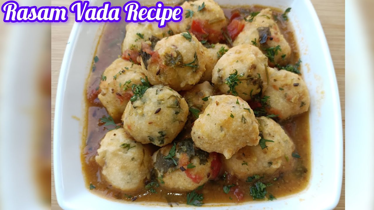 Rasam vada recipe|Tomato rasam vada |perfect vada rasam recipe|रसम वडा रेसिपी|Bonde Vada|Rasam vada
