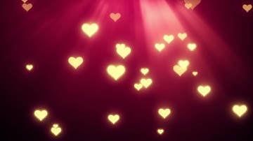 Heart Motion Background/Love shape animation/Best Particles animation effect/Nice free download