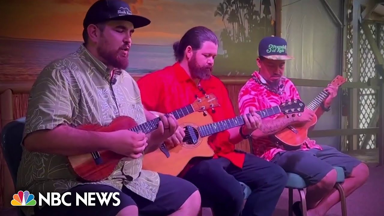 Maui residents using music to bring people together after wildfires