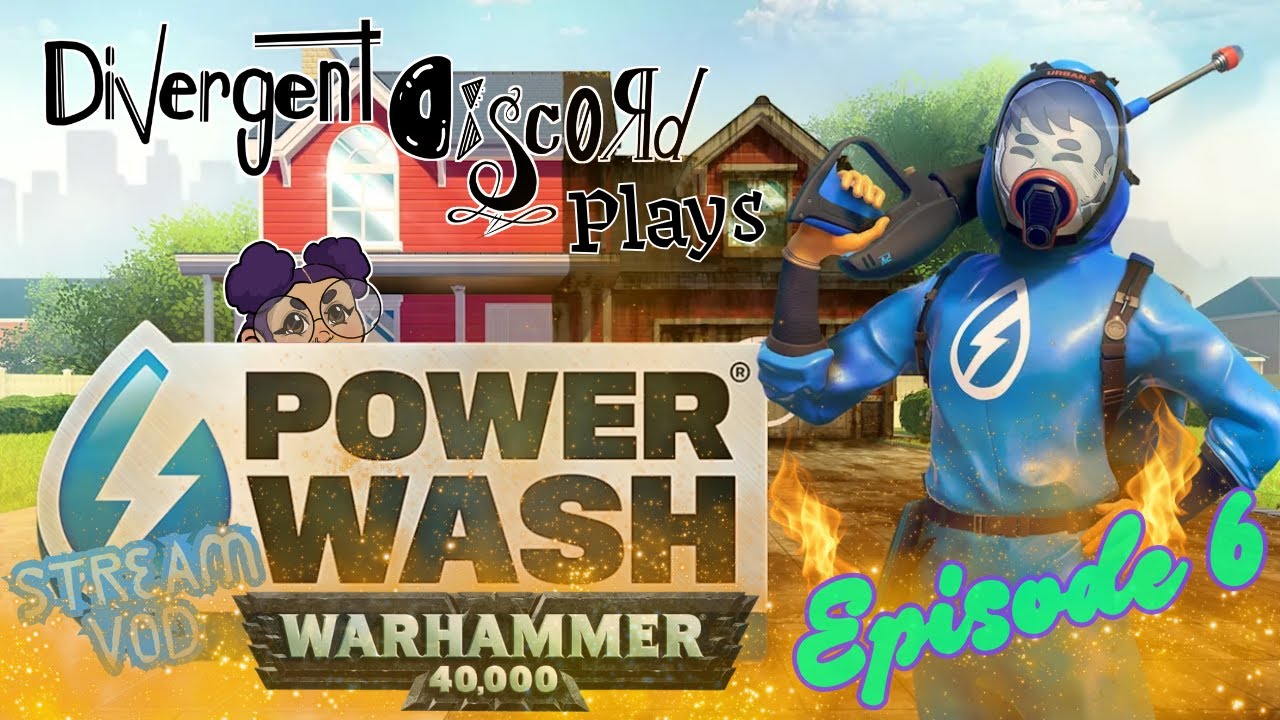 FOR THE EMPEROR! | Ben Cleans the Emperium's Equipment in PowerWash Simulator | Twitch VOD Episode 6