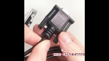 DB9 to RJ45 Network Cable