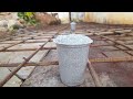 Homemade way to make gutter roof.