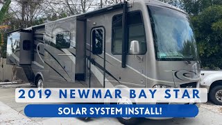 2019 Newmar Bay Star  Prepping for Camping Season with Victron System Install