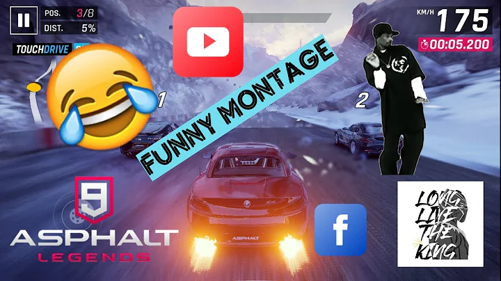 FUNNY ASPHALT 9 MONTAGE (Funny Moments and Stunts)