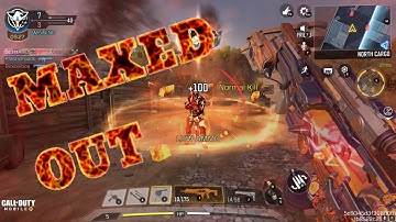 MAXED Peacekeeper MK2 Artifact Gameplay w/ Firebreak Magmageddon |  CODM | Magma Eruption Mythic