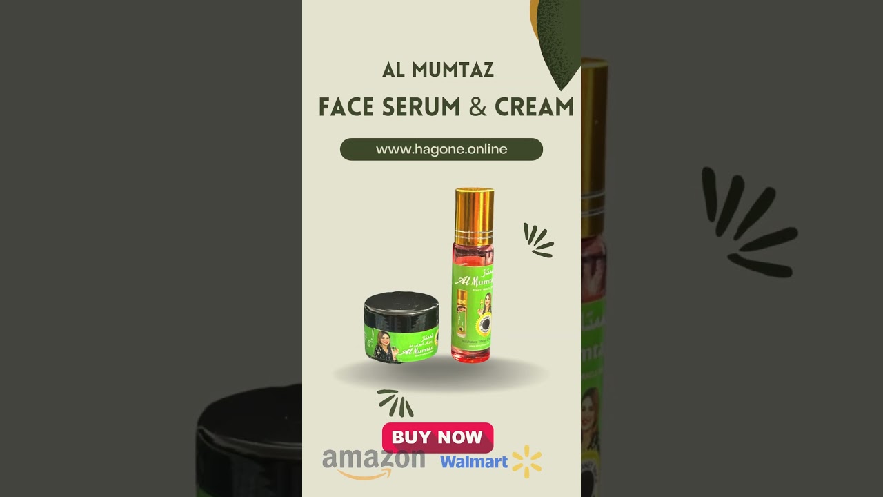 ✨ Transform Your Skin with Almumtaz Miracle Face Serum & Cream! ✨ | www.hagone.online