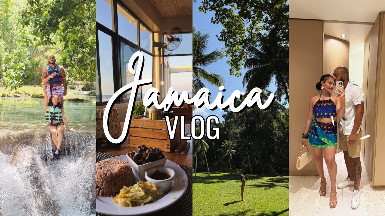 JAMAICA VLOG | Anniversary Trip | Montego Bay | All Inclusive + Parasailing + Bamboo Rafting & More