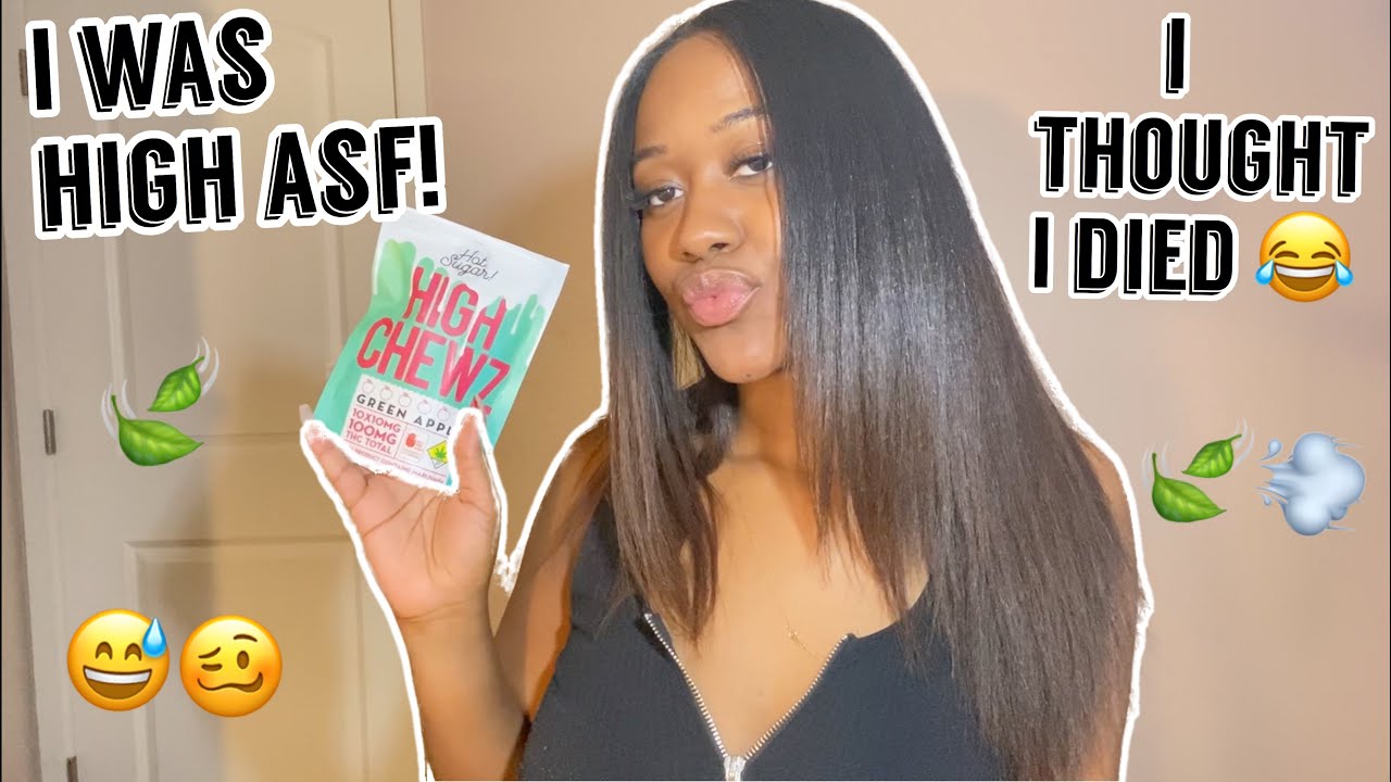 MY MOM & I TRY AN EDIBLE FOR THE FIRST TIME!! I couldn't feel my body