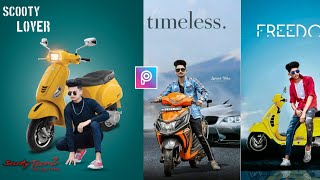 PicsArt Bike Photo Editing | PicsArt Creative Scooty Photo Editing | Bike Lover Photo Editing screenshot 2