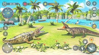 Animal Crocodile Attack Simulator 3D 5 Star ☆ Animal Game screenshot 4