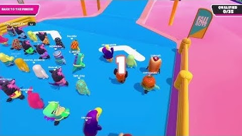 Fall Guys - Slime Climb WORLD RECORD Speedrun (1 min)