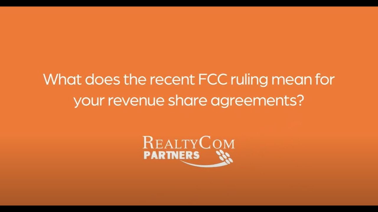 FCC Ruling on Multifamily Telecom Agreements | Rush Blakely of ...