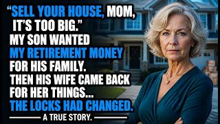 My Son Said, Sell Your House, Mom. It's Too Big. He Wanted My Retirement Money for His Family...