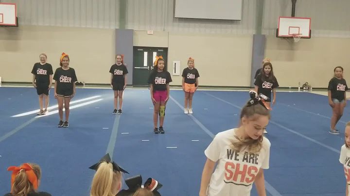 Veronica Guevara cheer camp 2018