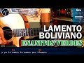 Cómo tocar "Lamento Boliviano" de Enanitos Verdes en Guitarra Acústica COMPLETO (HD) - christianvib