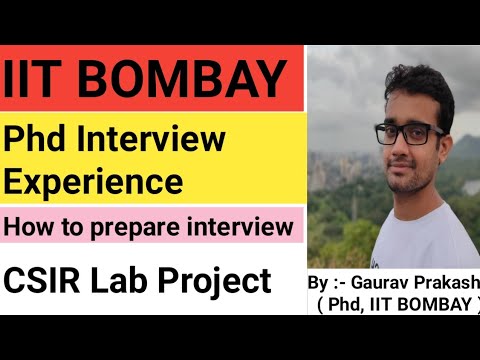 iit bombay phd interview results