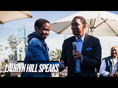 Lauryn Hill Speaks in Los Angeles