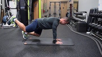 Elevated Quadruped with Alternating Single Limb Reach