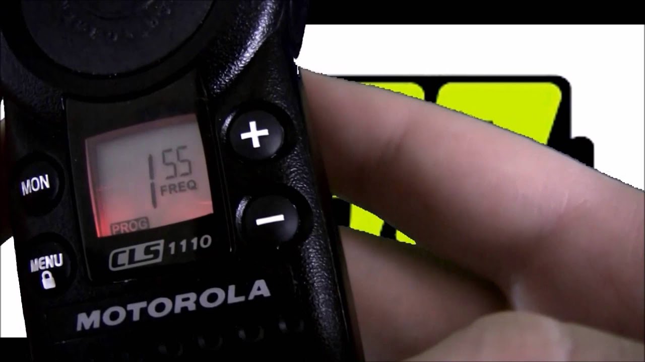 Motorola Cls1110 Manual