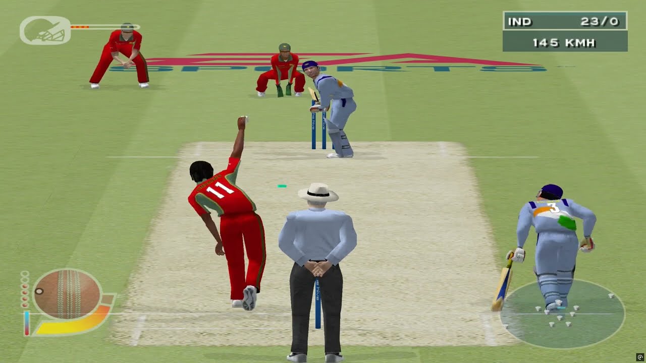Scored 140 runs vs Zimbabwe in 10 Overs | Game 4 | Cricket 2004 | Hard Difficulty | 1440p