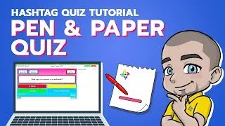 How to Host a Pen and Paper Quiz Night Tutorial - With Hashtag Quiz, Traditional Trivia Hosting screenshot 4