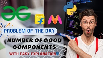 Number of Good Components | DFS | Graph | Algorithms | DSA | gfg potd today  #day62