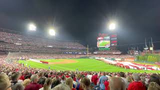 Chlöe Bailey sings National Anthem before Game 3 of the 2022 World Series