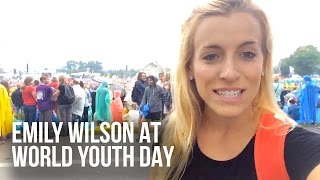 Emily Wilson at World Youth Day screenshot 2