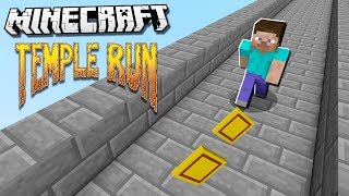 TEMPLE RUN CHALLENGE in Minecraft!