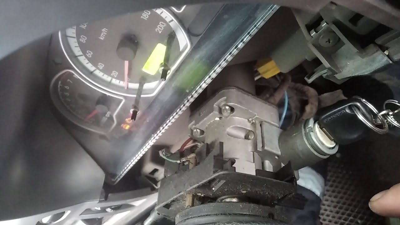 Ремонт подрулевого переключателя Дэу Нексия - YouTube