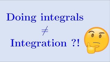 Doing integrals without integration (Part I)