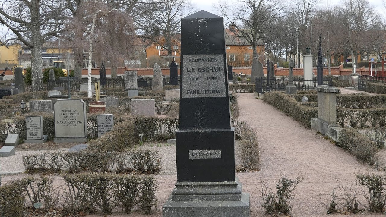 St Lars kyrkogård Eksjö - Leo Felix Aschan