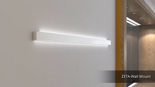OKT Lighting - How to install wall mounted led linear lighting fixture?