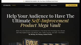 The Evolve™ | Self-Help Mega Vault Review + IMPOTD Bonuses