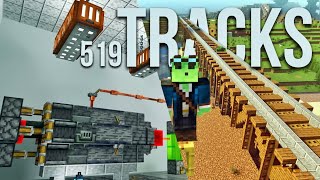 Making Railroad Tracks & Missiles! - Let’s Play Minecraft 519