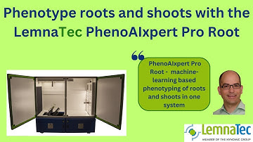 Phenotype roots and shoots with the PhenoAIxpert Pro Root