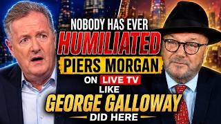The Most BRUTAL Humiliation On Live TV: Galloway vs Piers Morgan Full Breakdown #PiersMorgan #Debate