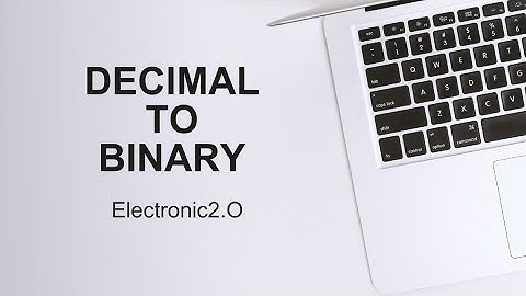 how to convert decimal to binary (number system)| decimal to binary conversion (Hindi)