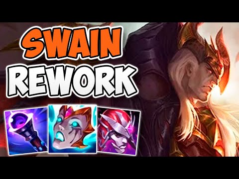 BEST SWAIN IN THE WORLD PLAYS NEW REWORKED SWAIN | CHALLENGER SWAIN MID GAMEPLAY | Patch 12.8 S12