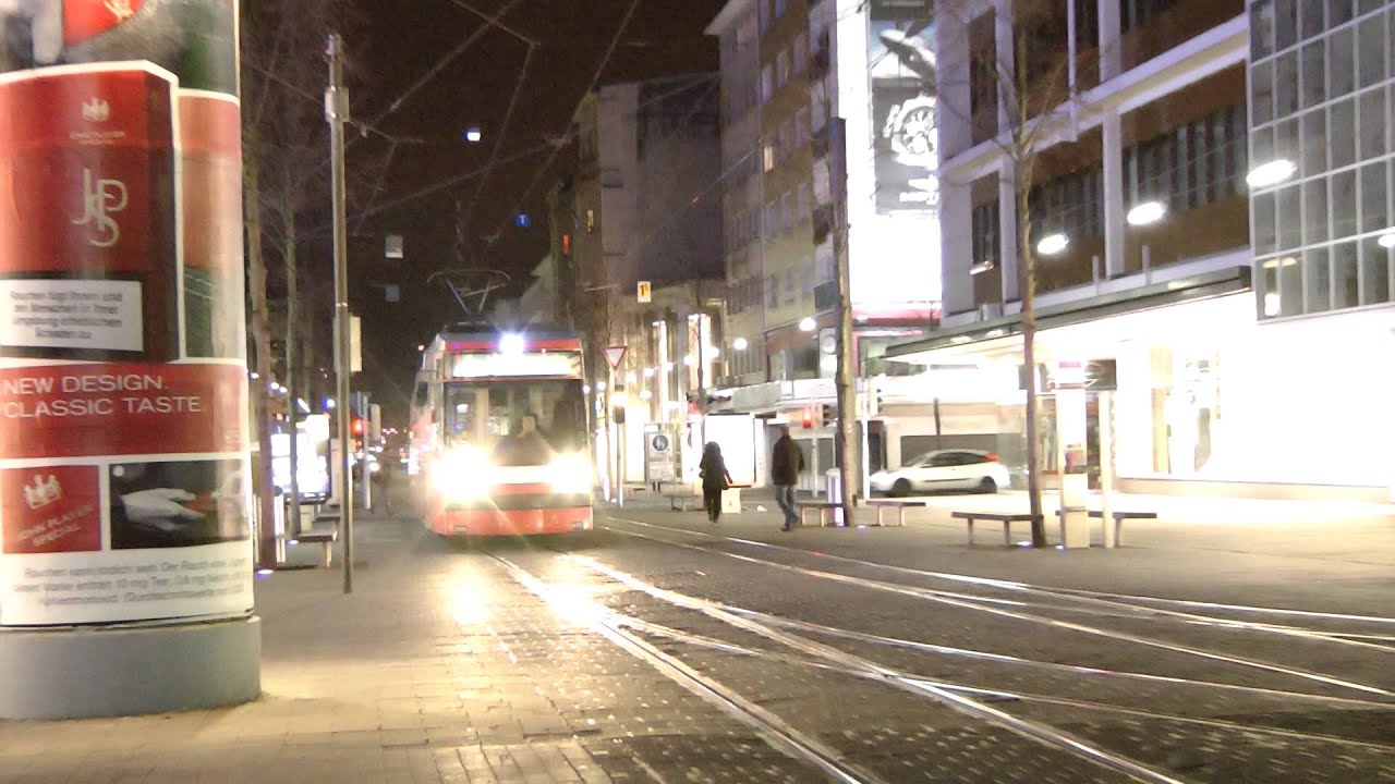 Night-tramming in Mannheim 2012-03-02