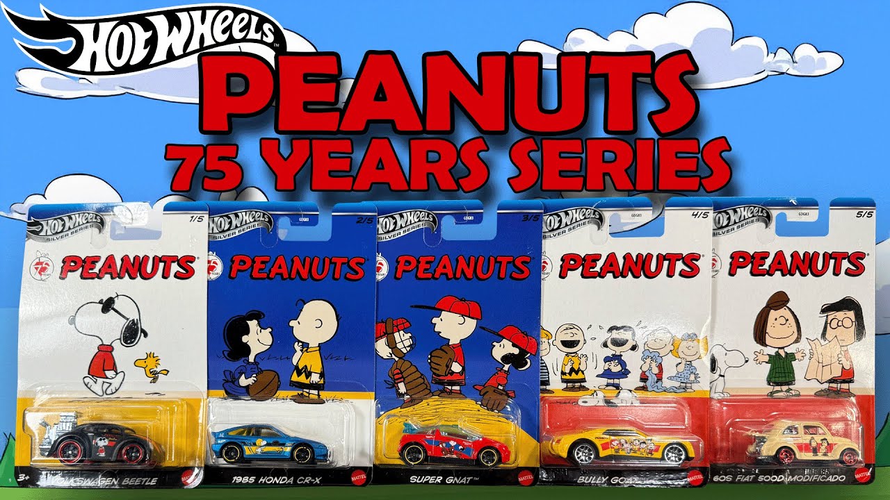 2025's Hot Wheels Peanuts Series Revealed! - YouTube