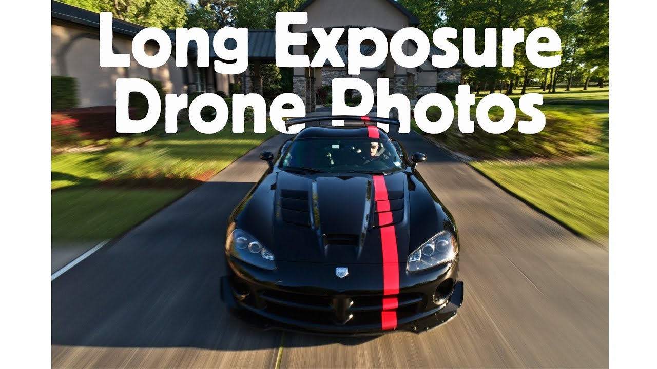 Long Exposure Drone Photography