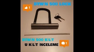 btwin 500 lock